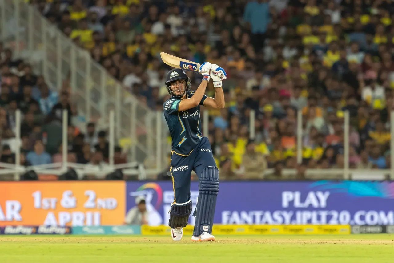 Shubman Gill is the Gujarat Titans&#039; top run-getter in IPL 2023 thus far. [P/C: iplt20.com]