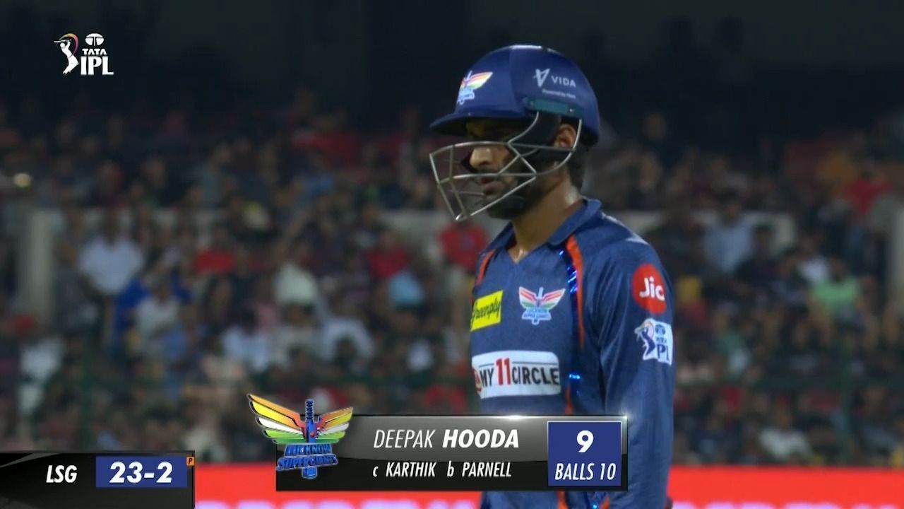 Deepak Hooda has had a miserable season so far