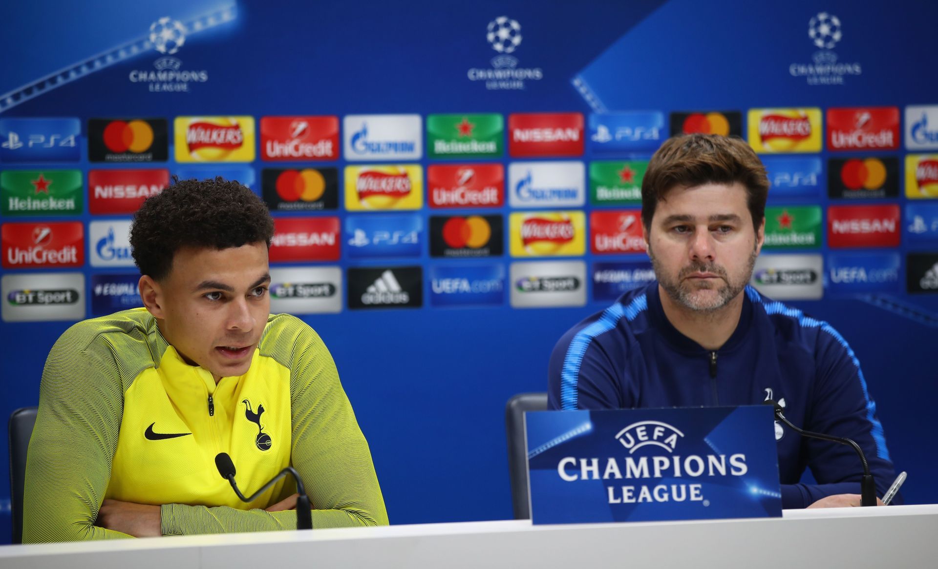 Tottenham Hotspur Training Session and Press Conference