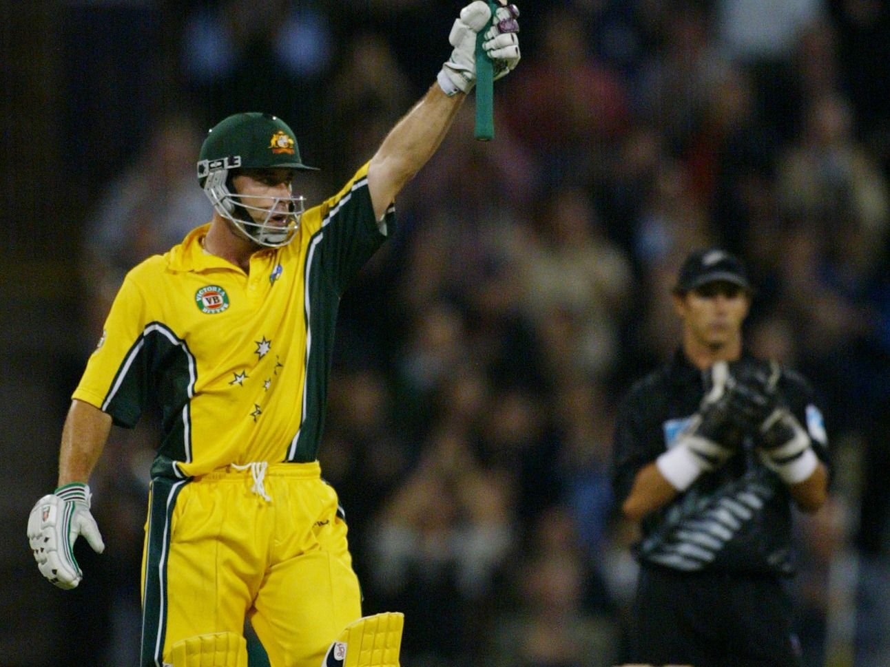 Michael Bevan scored 185* for World XI in April 2000