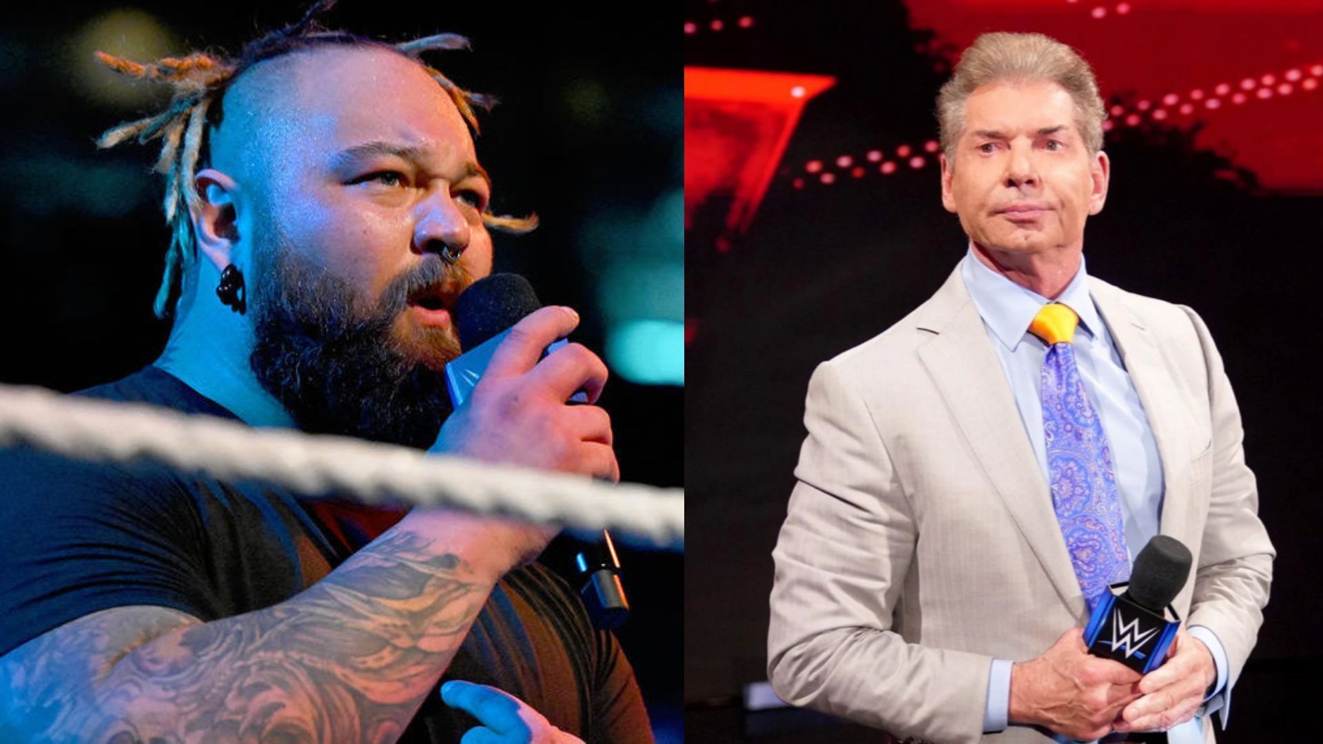 WWE SmackDown star Bray Wyatt &amp; Vince McMahon