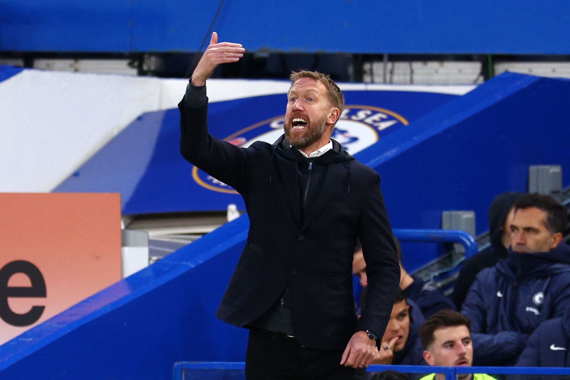 Graham Potter was relieved of his charge of Chelsea