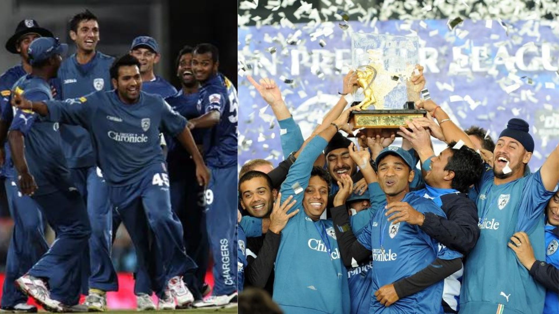 Rohit Sharma won his maiden IPL title with the Deccan Chargers in 2009 (P.C.:Twitter)