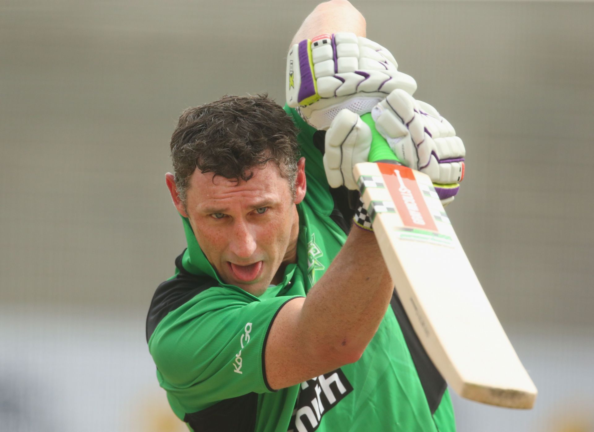 David Hussey turned out for the Super Kings as a replacement player (File image).