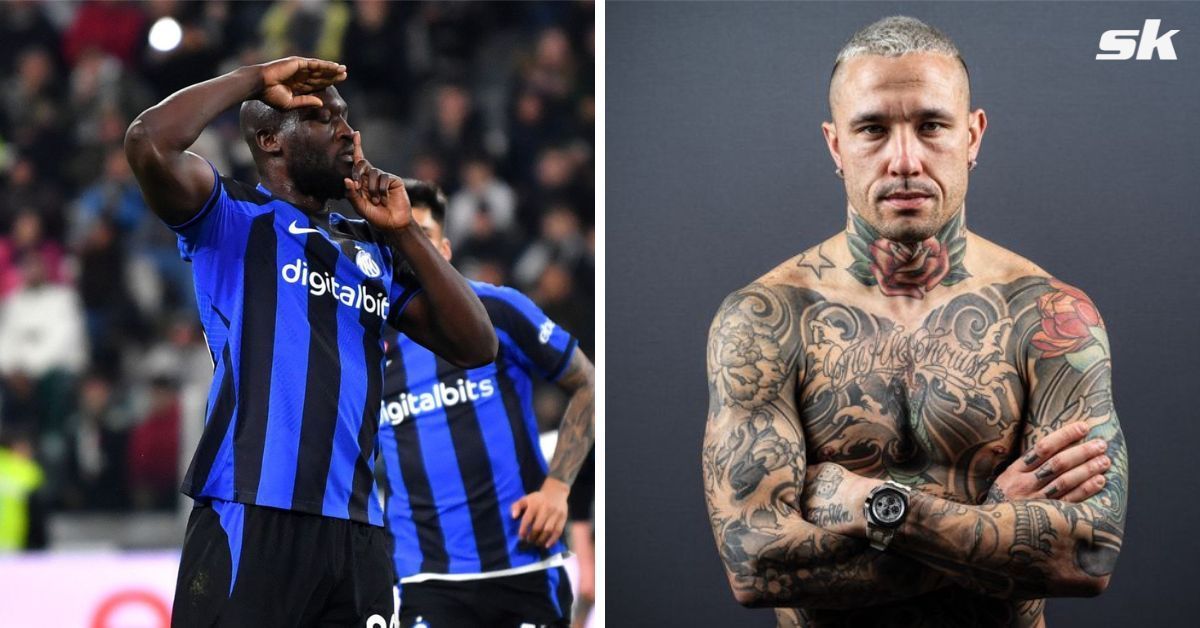 Radja Nainggolan supported Romelu Lukaku