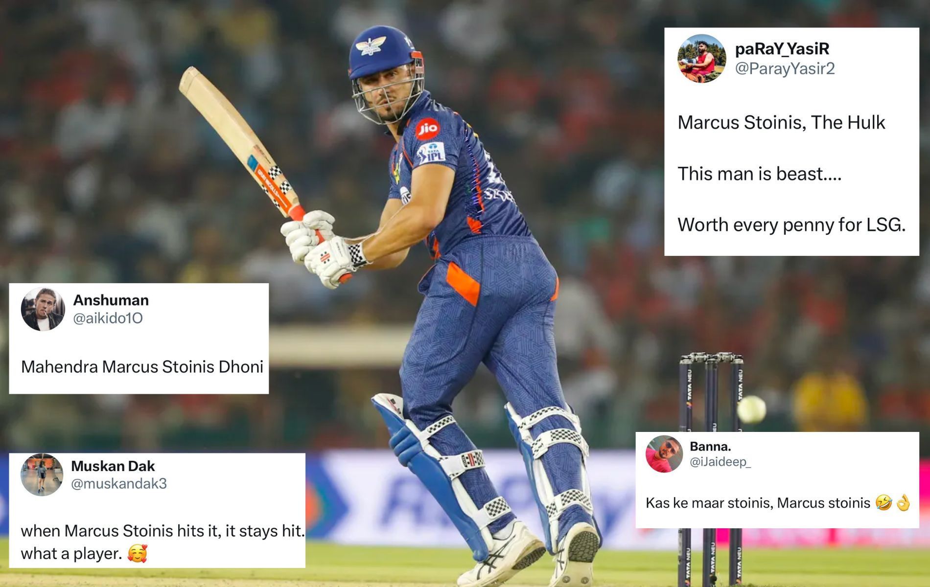 Marcus Stoinis received appreciation from all quarters for his knock. (Pic: IPLT20.com) 