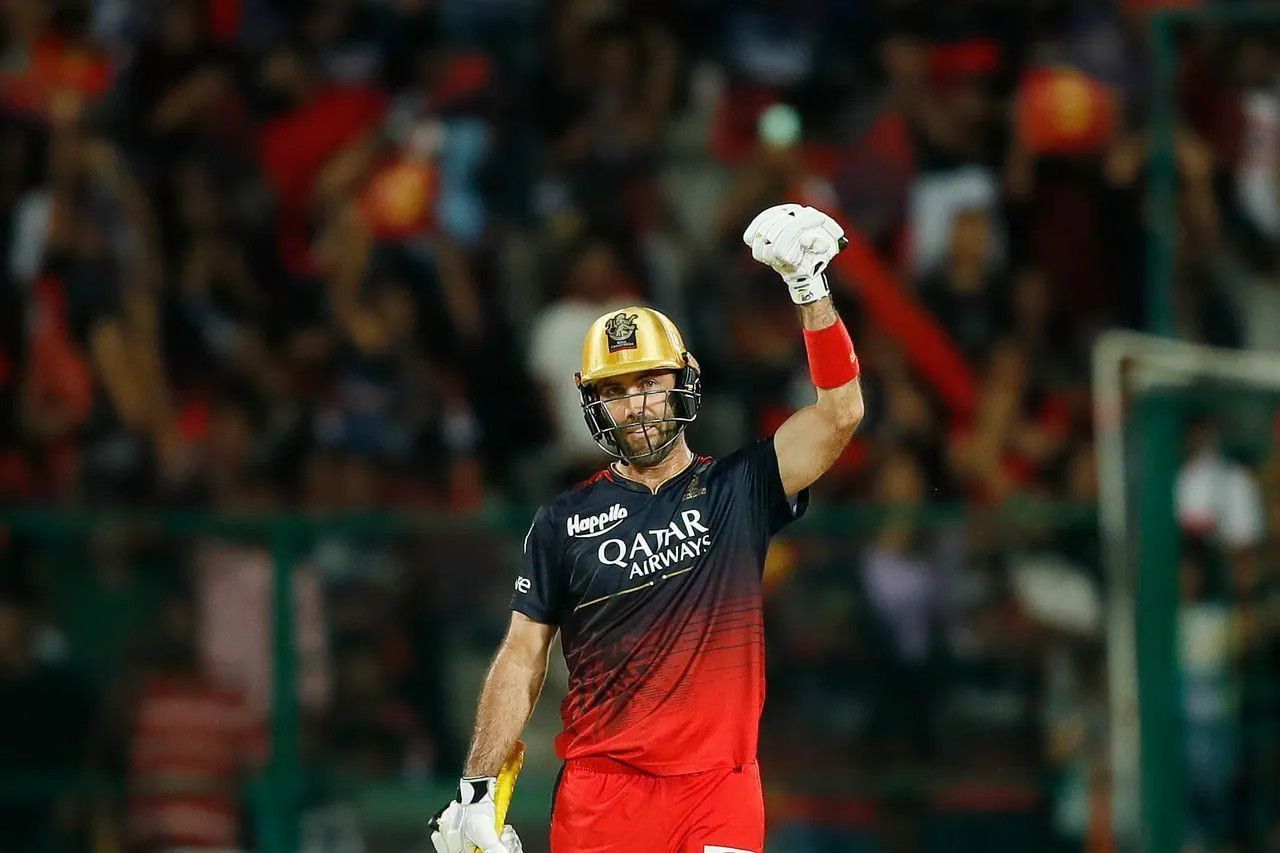 Glenn Maxwell in action for RCB [IPLT20]