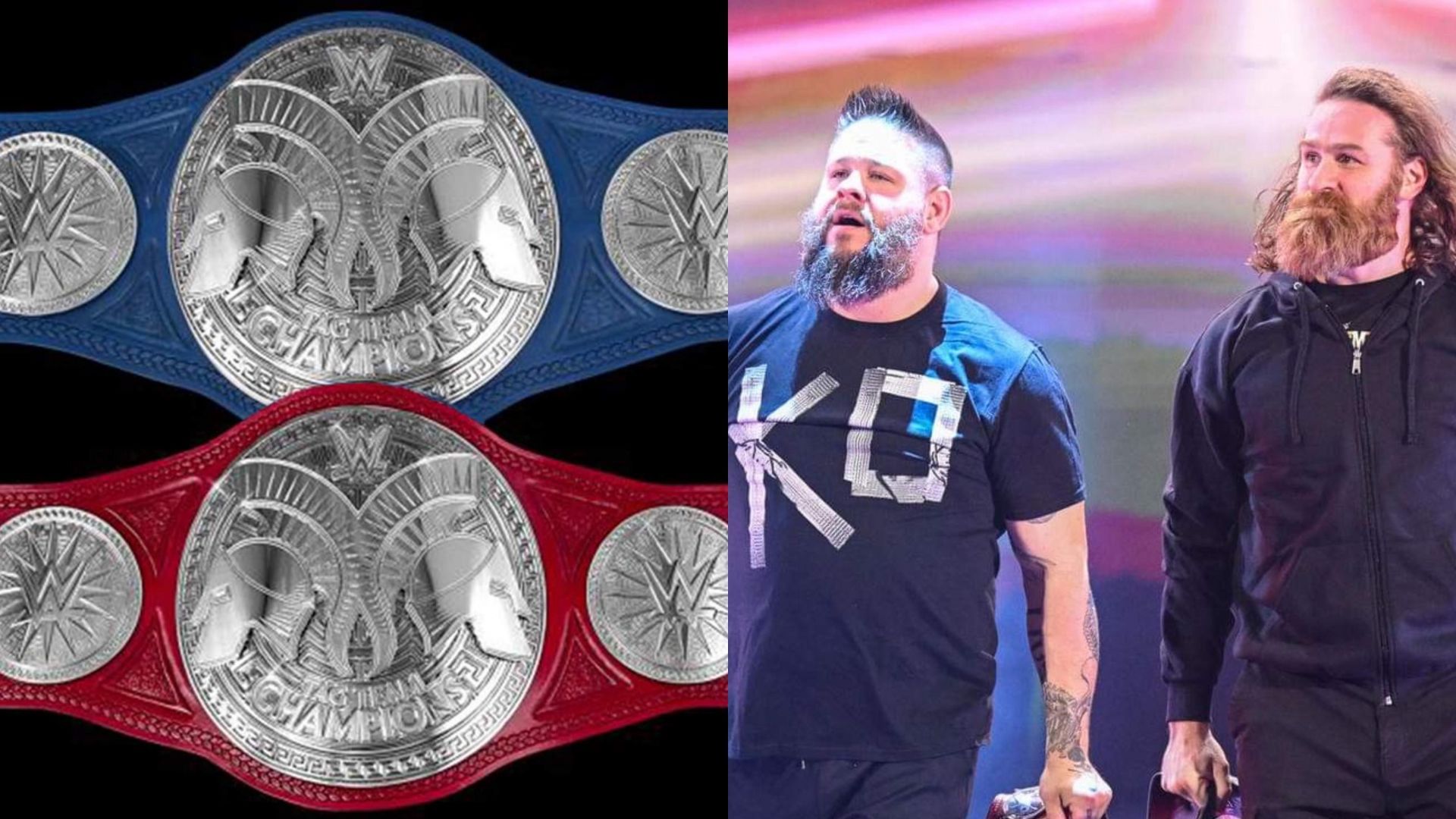 Sami Zayn and Kevin Owens are the current Undisputed WWE Tag Team Champions
