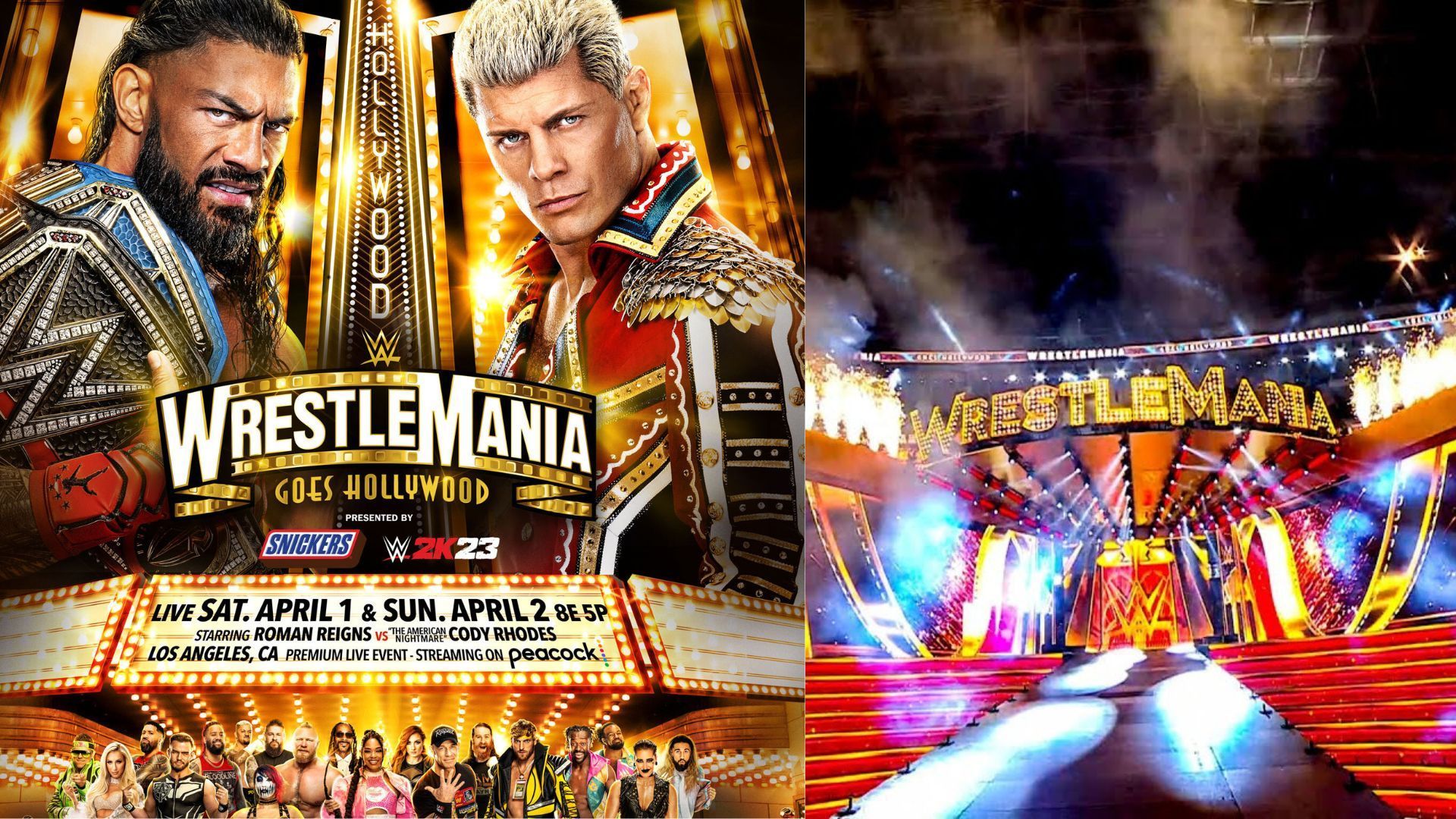 Take a look at the WWE WrestleMania 39 winners