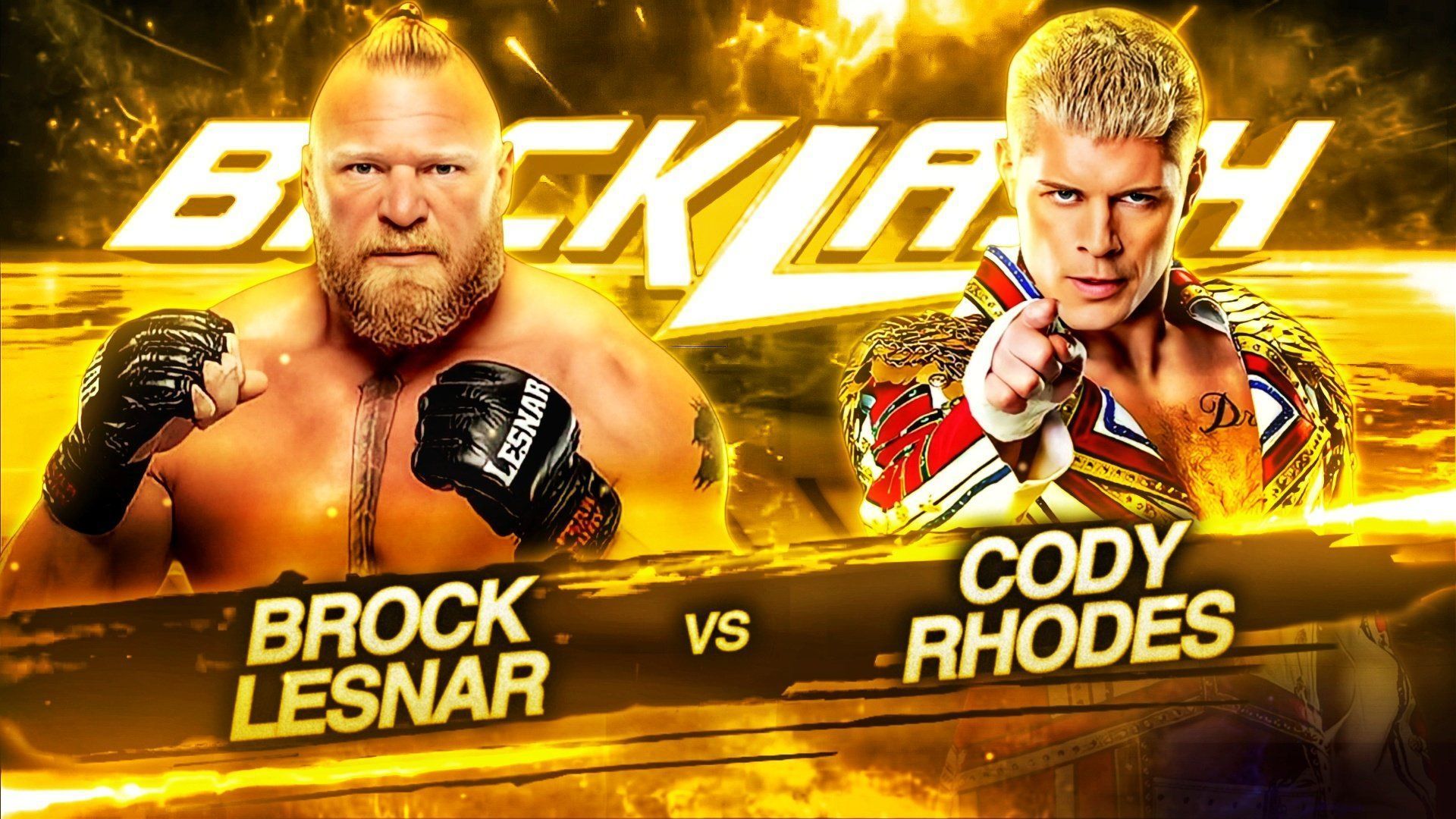 Cody Rhodes vs. Brock Lesnar is worthy of the main event of WWE Backlash 2023