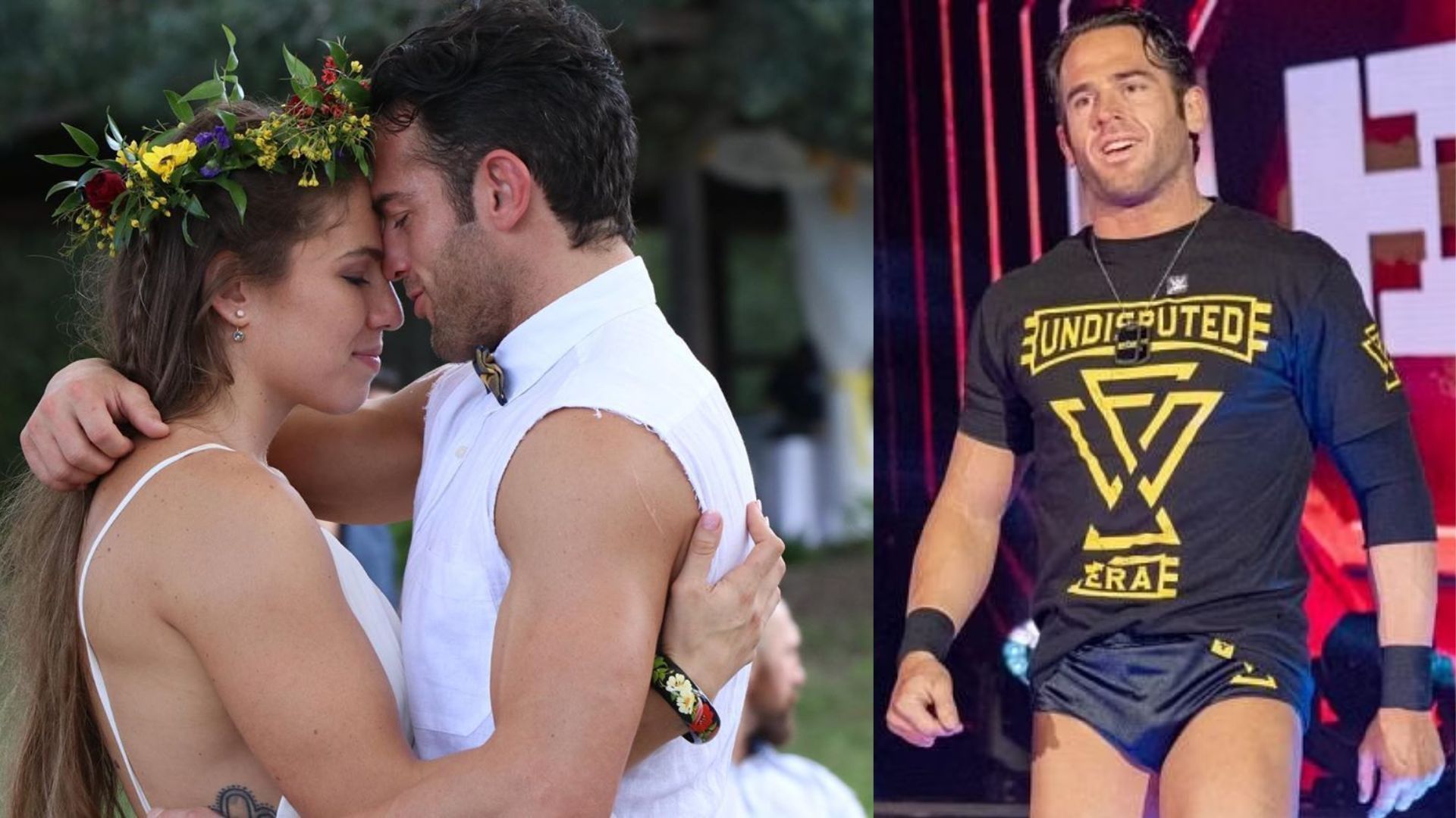 Roderick Strong has been married to his wife since 2018