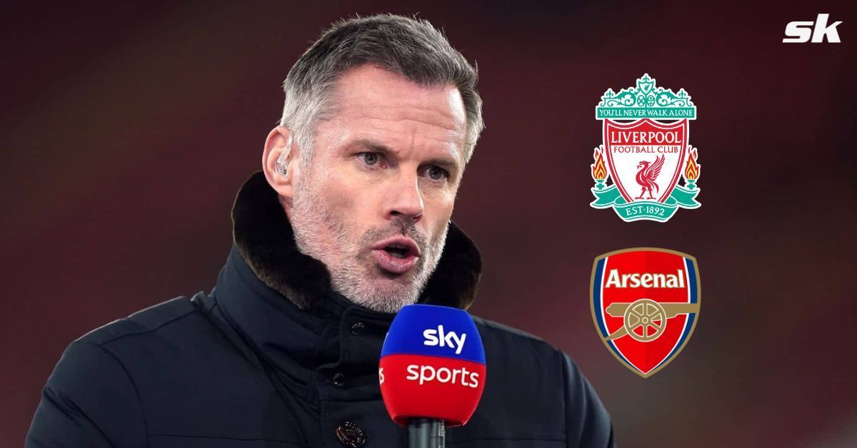 Carragher spoke about Arsenal and Liverpool