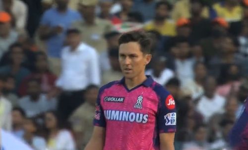 Trent Boult was on fire [Image: Screengrab from IPL on Twitter]