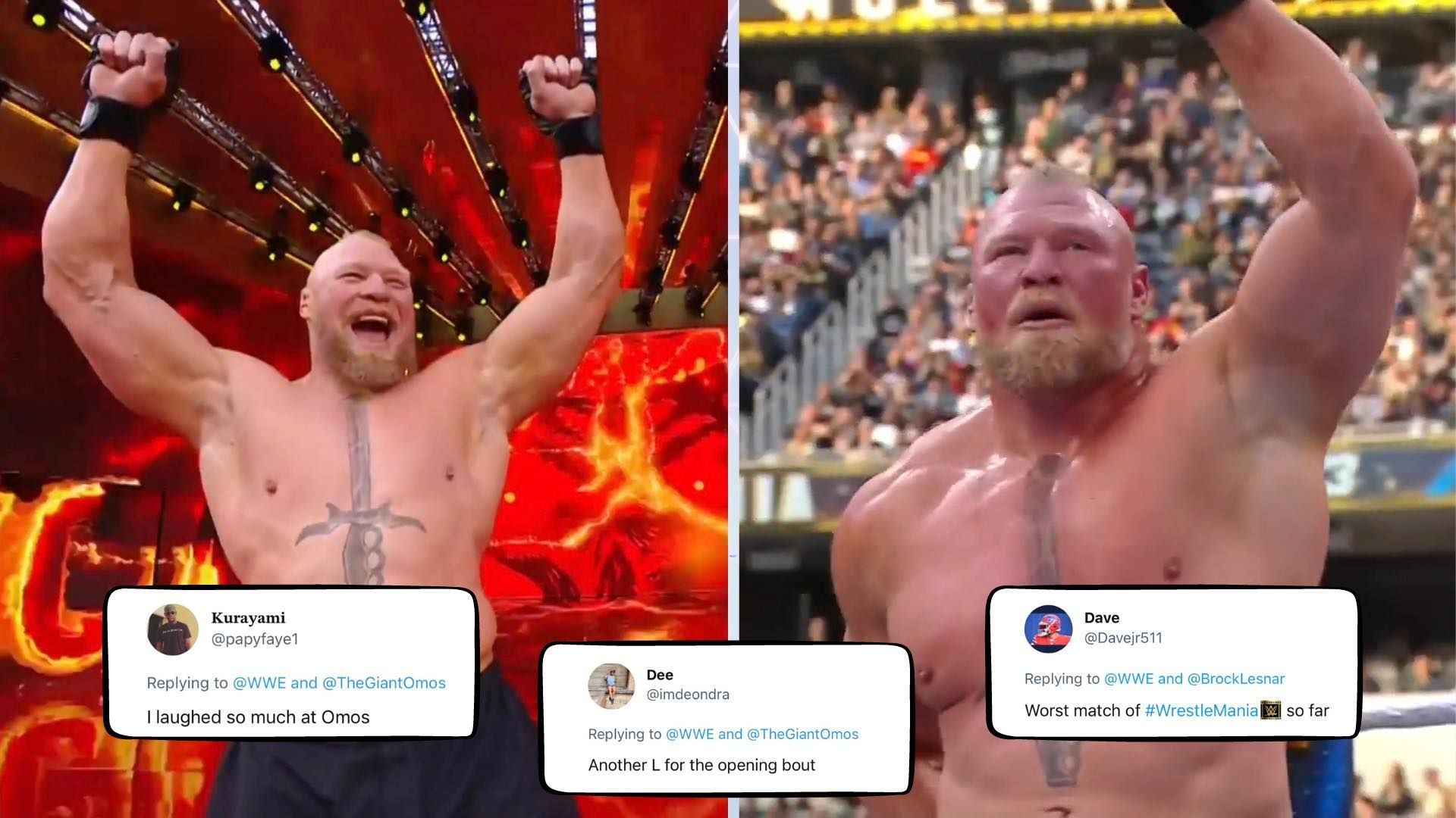 Brock Lesnar is a 10-time world champion.