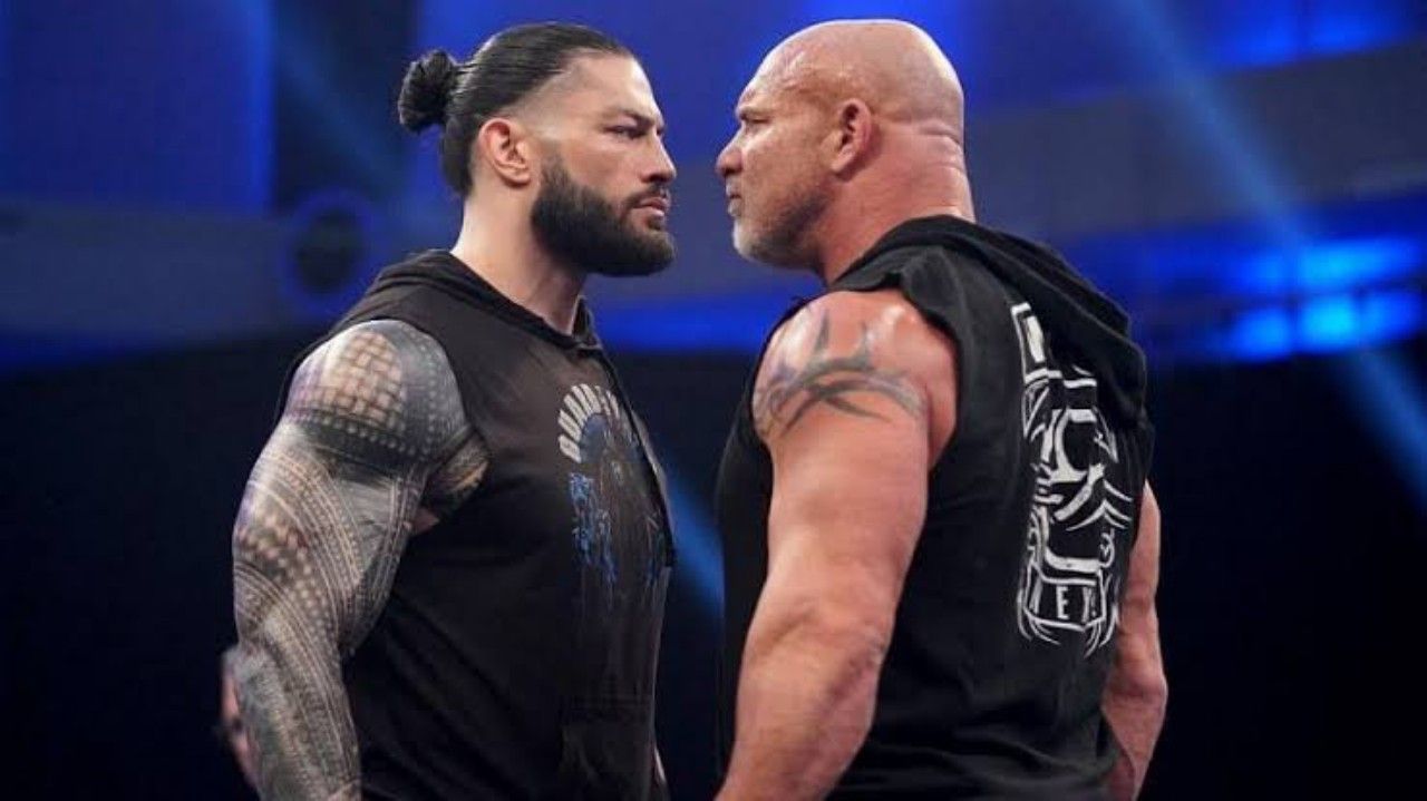 WWE सुपरस्टार्स रोमन रेंस और गोल्डबर्ग