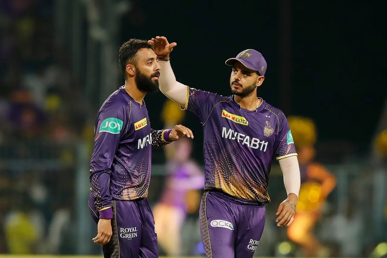 Nitish Rana was handed the Kolkata Knight Riders&#039; reins in Shreyas Iyer&#039;s absence. [P/C: iplt20.com]