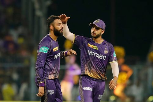 Nitish Rana was handed the Kolkata Knight Riders' reins in Shreyas Iyer's absence. [P/C: iplt20.com]