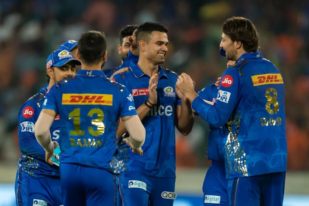 Arjun Tendulkar became the first member of his family to take an IPL wicket (Image Courtesy: IPLT20.com)