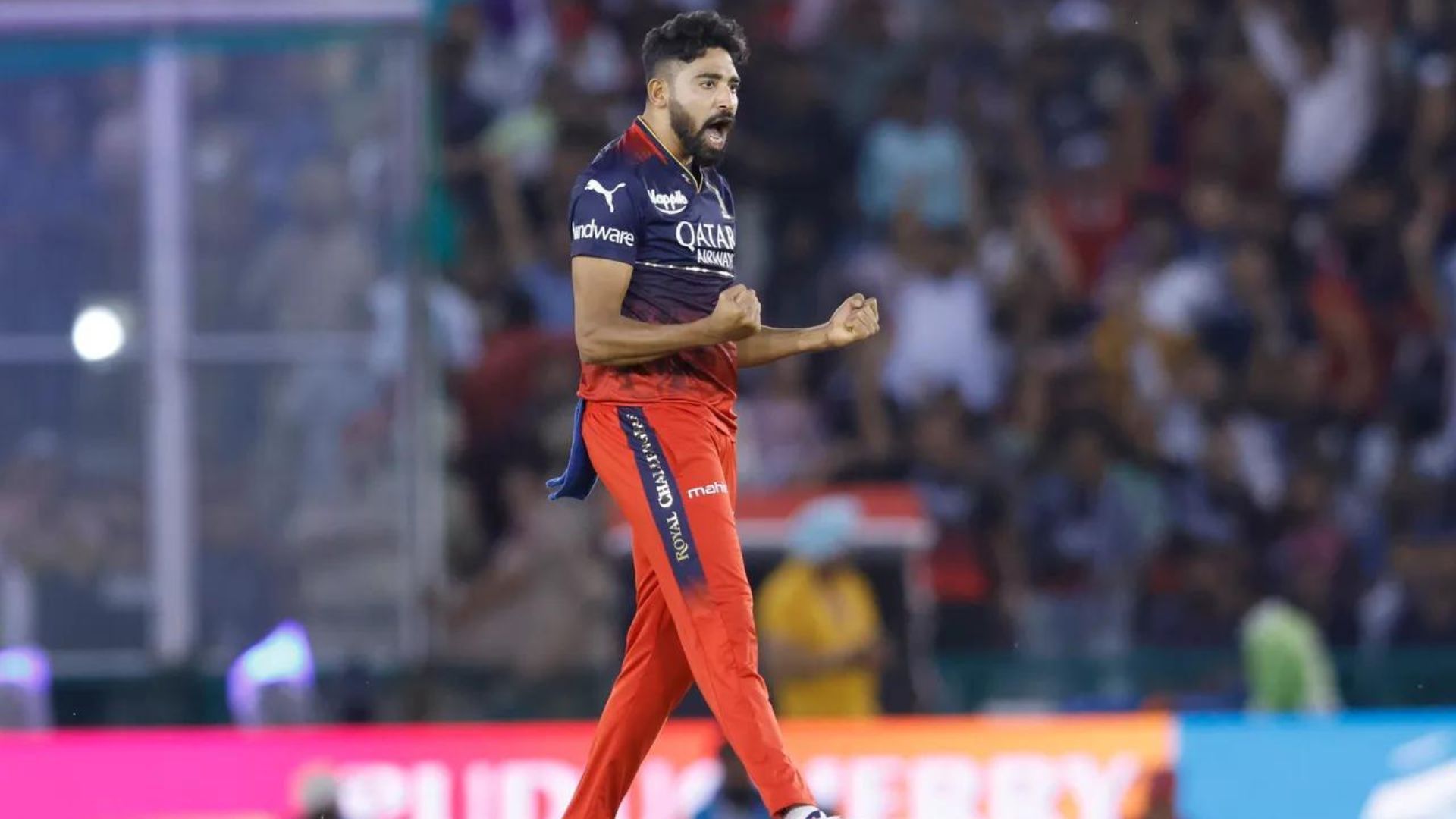 Mohammed Siraj was sensational against Punjab (P.C.:iplt20.com)