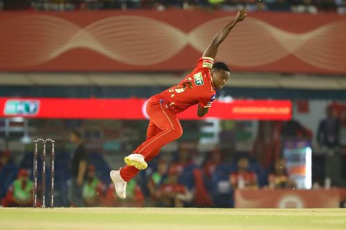 Kagiso Rabada played his first match of IPL 2023 (Image Courtesy: IPLT20.com)