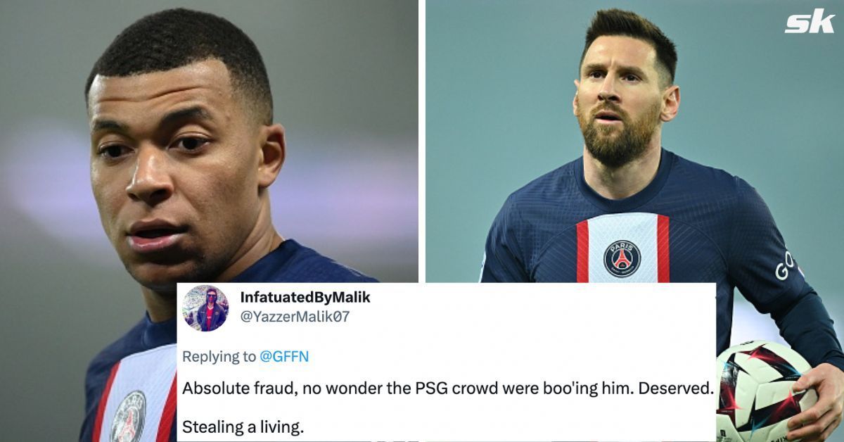 Lionel Messi and Kylian Mbappe get ripped apart on Twitter after PSG 0-1 Lyon