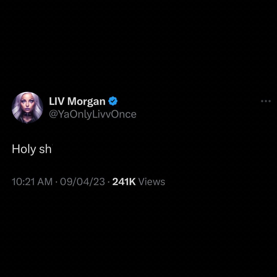 Liv Morgan&#039;s reaction to UFC 287