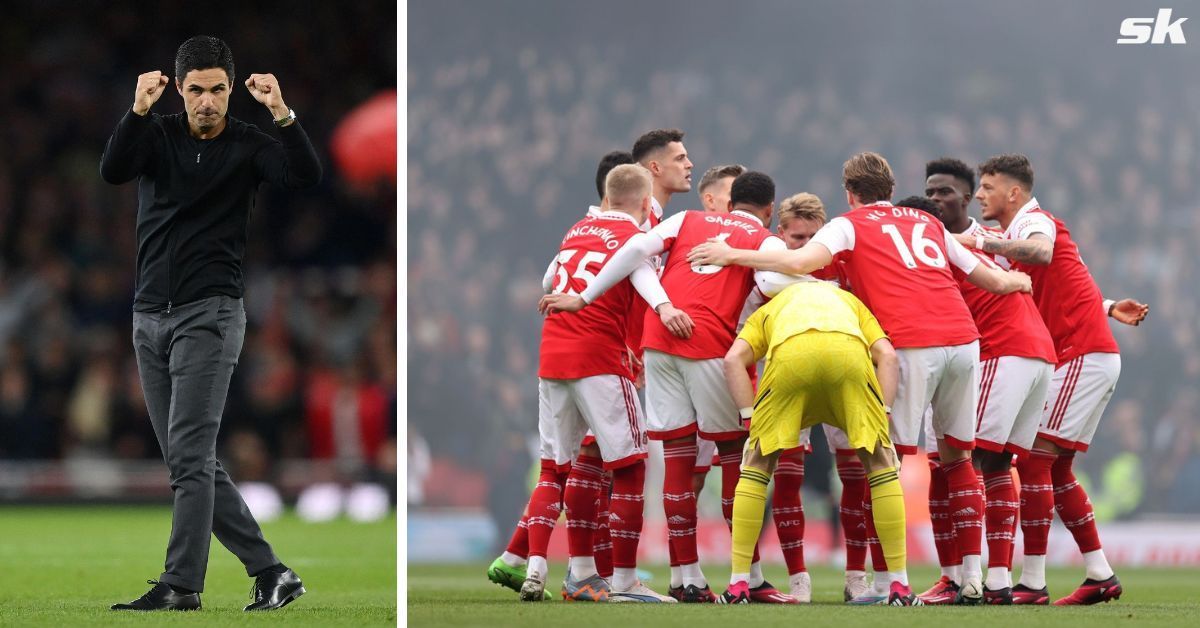 Mikel Arteta [left] has made Arsenal a force to be reckoned with this season.