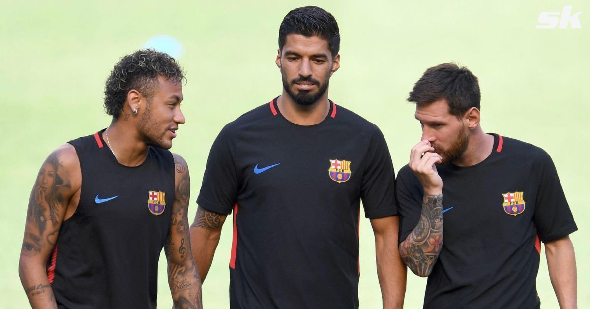 Luis Suarez spoke about former Barcelona teammates Lionel Messi and Neymar