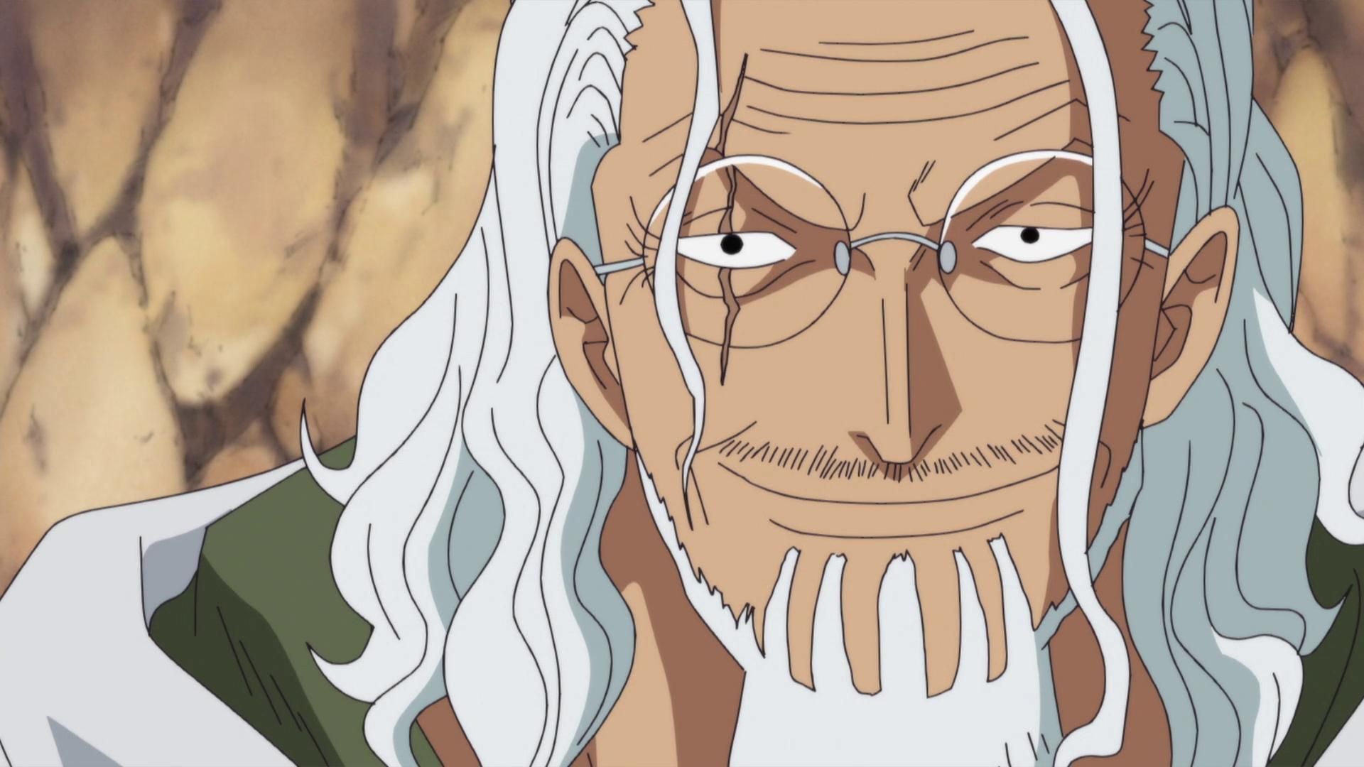 Rayleigh in his current aged incarnation (Image via Toei Animation, One Piece)