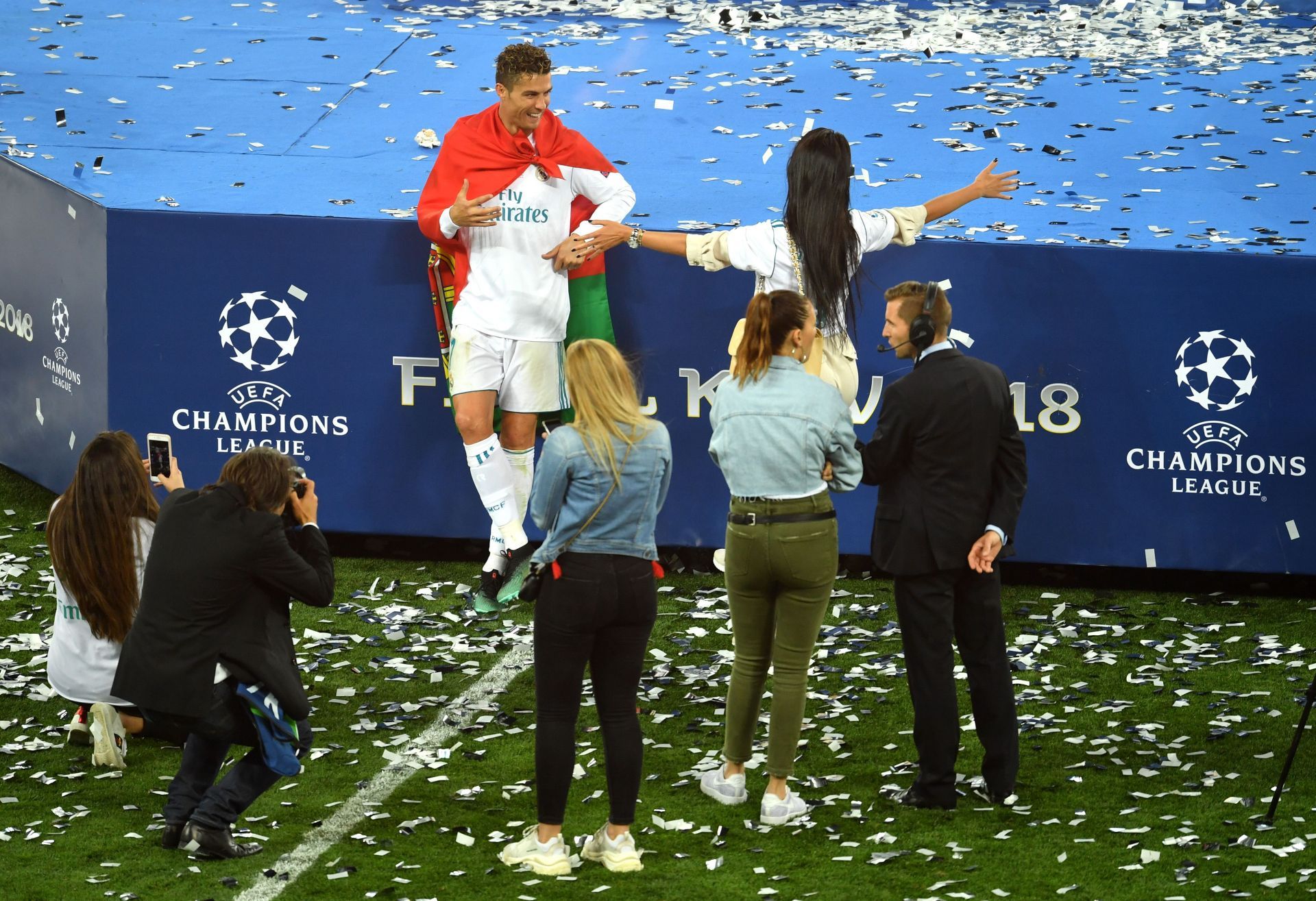 Ronaldo and Rodriguez [File Photo]