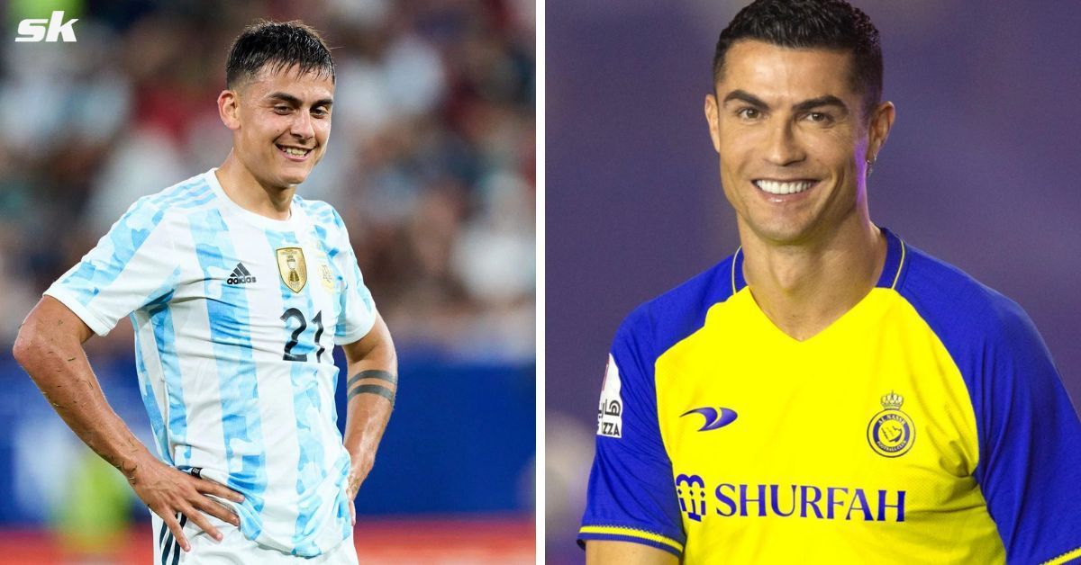 Dybala spoke about joking with Ronaldo over being a Messi fan.