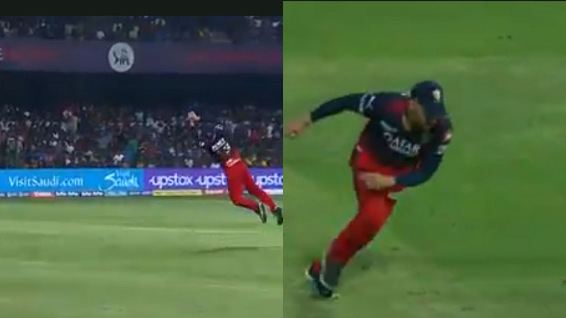 Faf du Plessis showed off his brilliant fielding skills (Image: IPLT20.com)