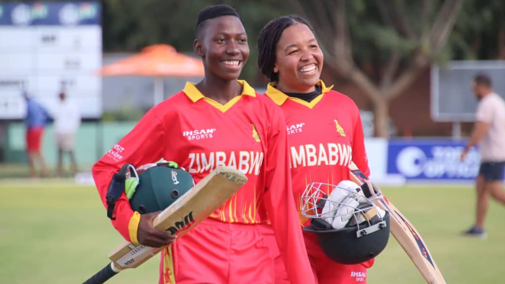 Zimbabwe Women got off to a winning start to the T20I series (Image Courtesy: ICC Cricket)