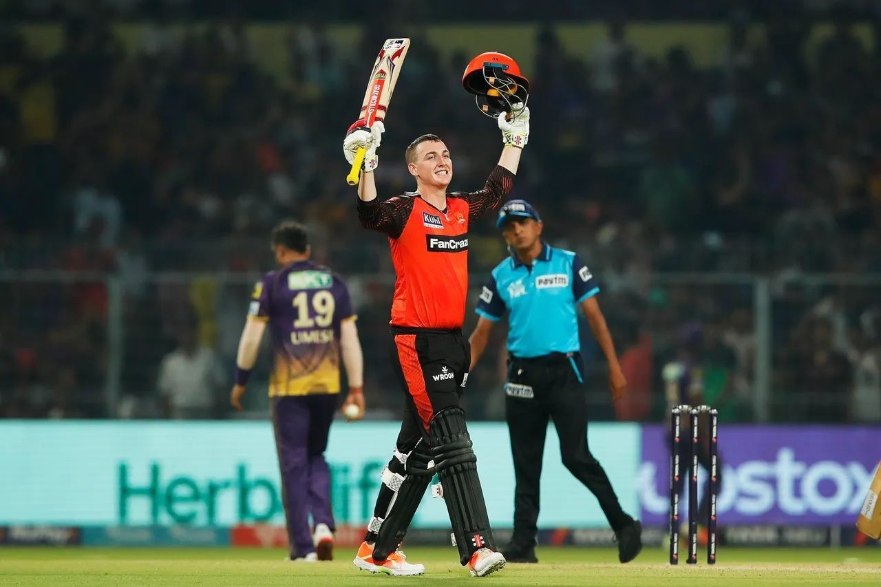 Harry Brook smashed the first century of IPL 2023. [P/C: iplt20.com]