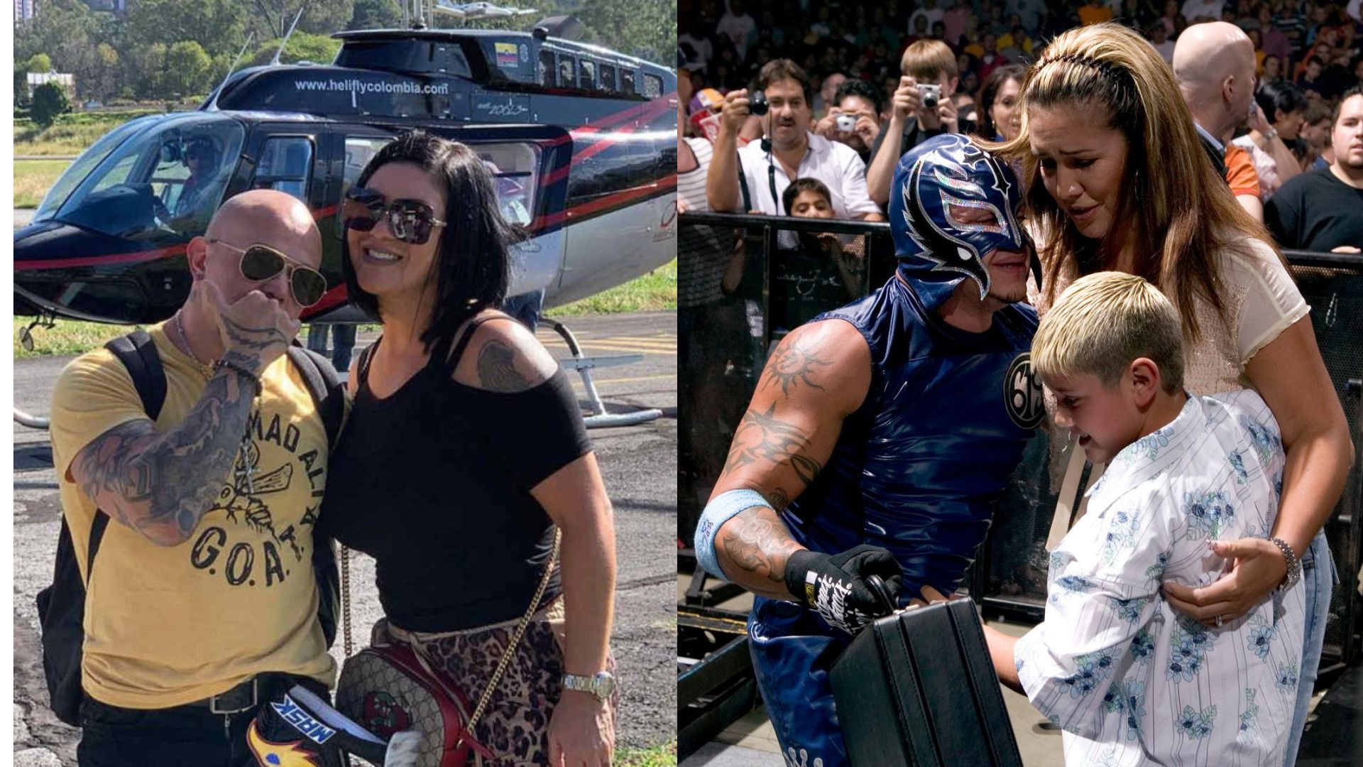 Rey Mysterio and his wife Angie have been married since 1996