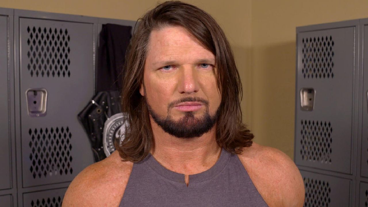 AJ Styles defeated him in a singles match on RAW two years ago