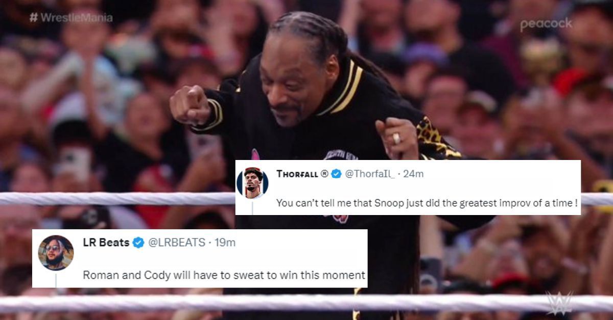 Snoop Dogg did good at WrestleMania