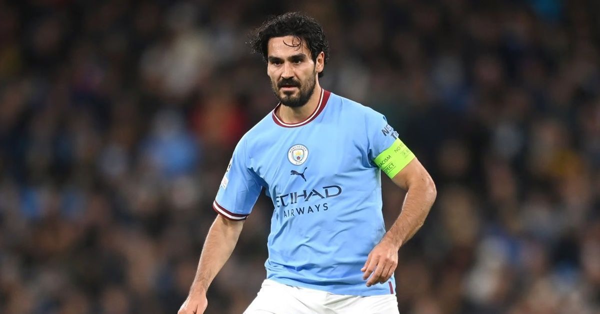 Ilkay Gundogan has been at Manchester City since 2016.