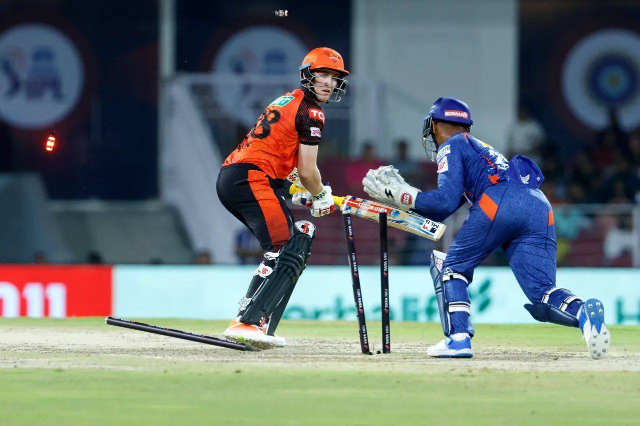 हैरी ब्रूक स्टंप आउट हो गए (Photo Credit - IPLT20)