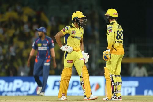 Ruturaj Gaikwad (left) and Devon Conway. (Pic: iplt20.com)