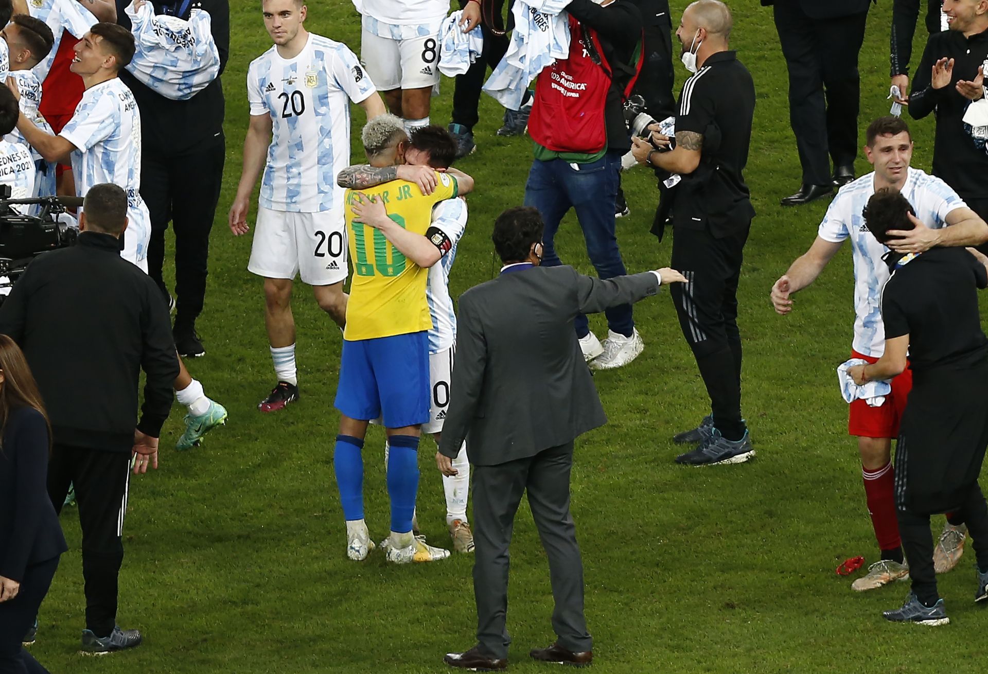 The PSG teammates didn&#039;t get the chance to face one another.