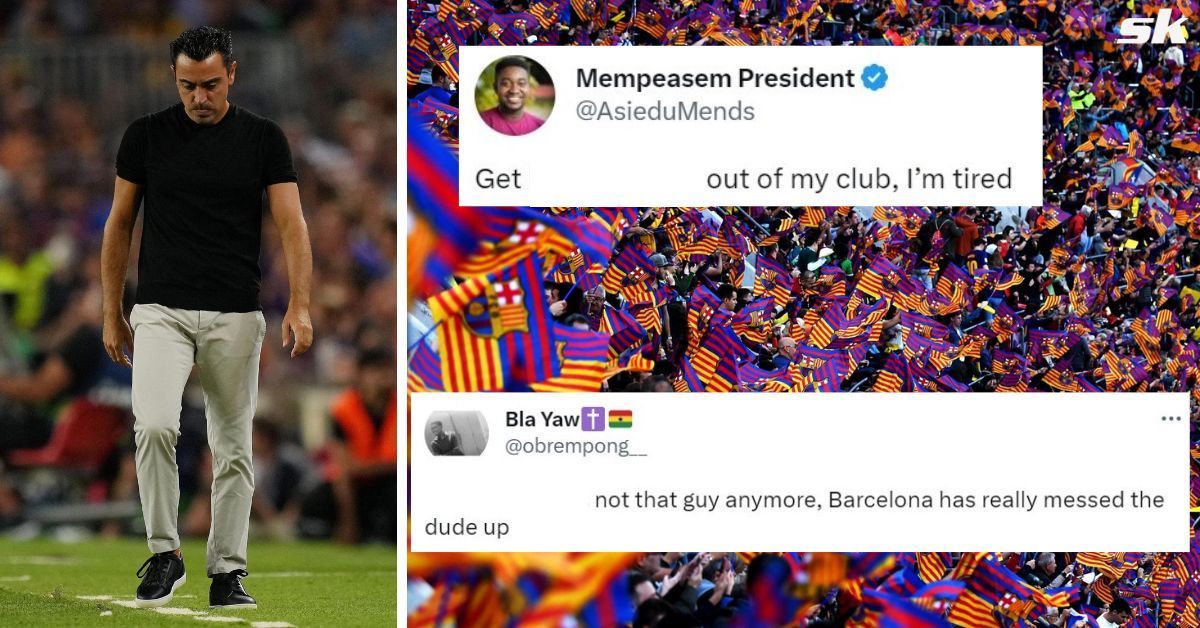 Barcelona fans unhappy with Robert Lewandowski