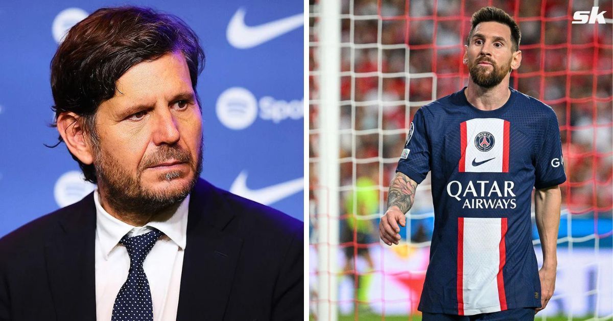 Barcelona director Mateu Alemany denies contacting Lionel Messi.