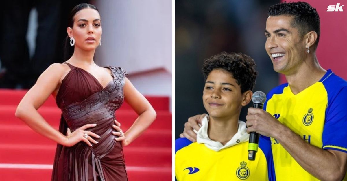 Cristiano Ronaldo Jr made joke about clumsy Georgina Rodriguez.