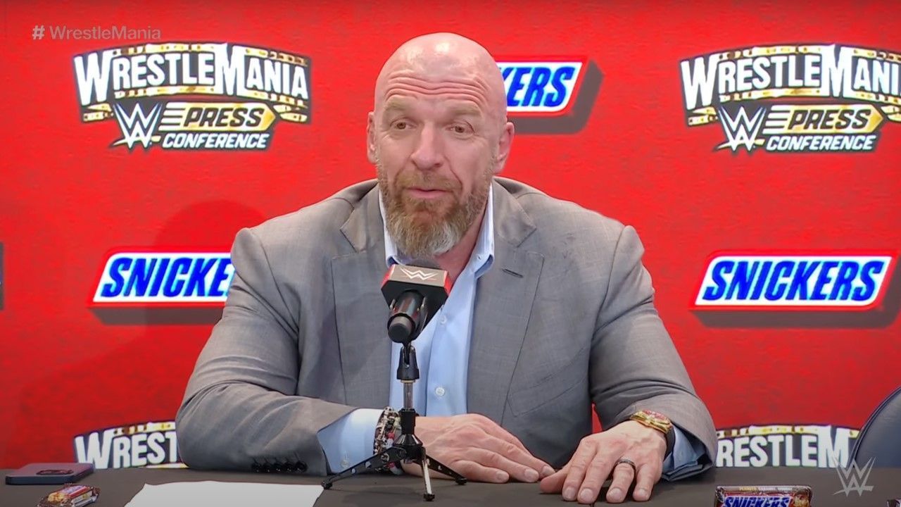 Triple H is in charge of the creative team in WWE