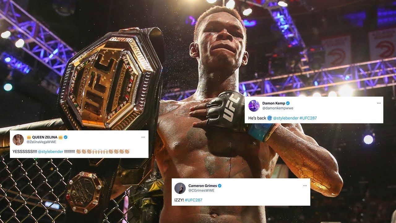 Israel Adesanya won the Middleweight Championship at UFC 287