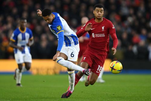 Levi Colwill (left) is attracting interest from Premier League sides.