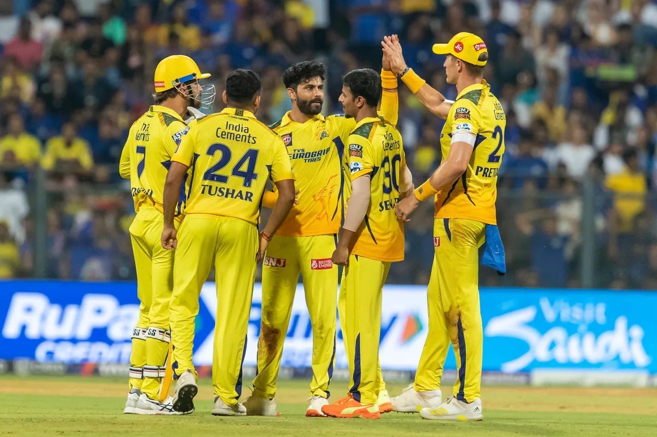 Ravindra Jadeja celebrates a wicket. (Pic: iplt20.com)