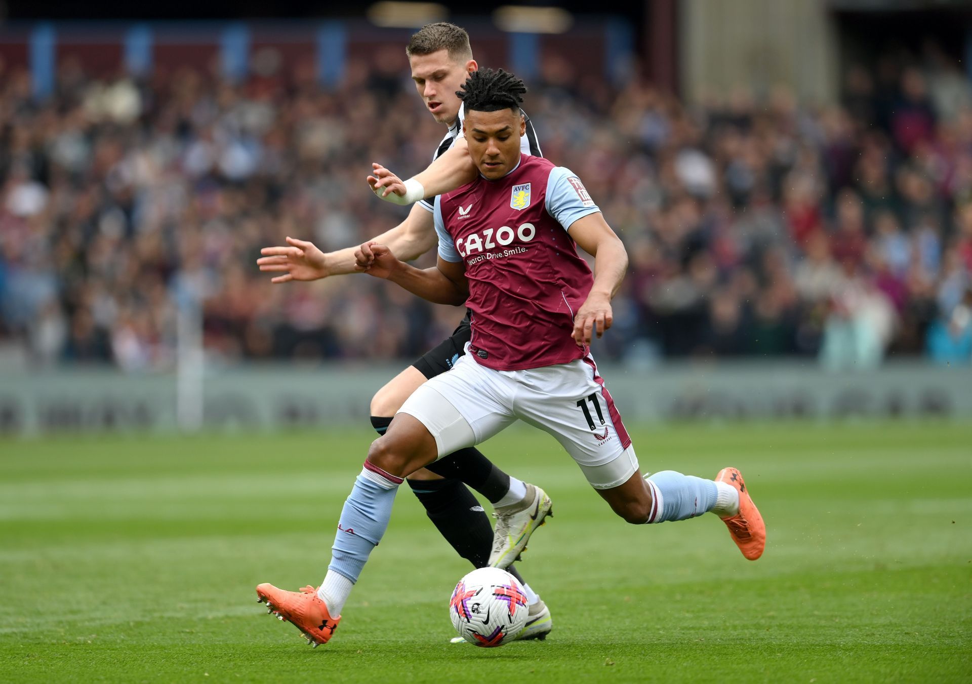 Ollie Watkins has caught the eye at Villa Park this season.