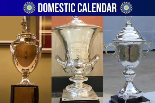 As per the BCCI's schedule, the Indian domestic season is expected to start with the Duleep Trophy and culminate with the Ranji Trophy.